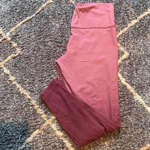 NWOT lululemon Purple Spray Ombre Align Legging